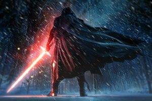 Star Wars: Episode VII   The Force Awakens, Kylo Ren, Fantasy Art, Lightsaber