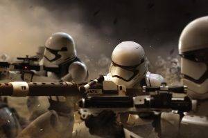 Star Wars: Episode VII   The Force Awakens, Stormtrooper, Battle, Star Wars, Science Fiction