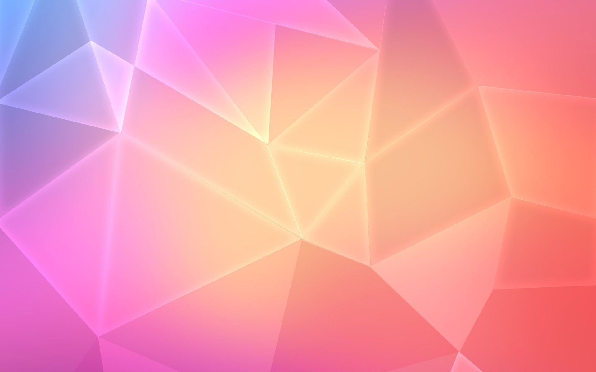 abstract, Low Poly, Minimalism Wallpaper