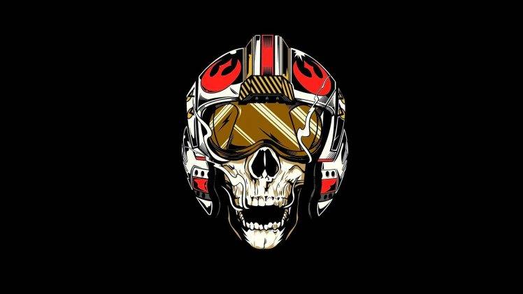 Star Wars, Rebel Alliance, Pilot, Skull HD Wallpaper Desktop Background