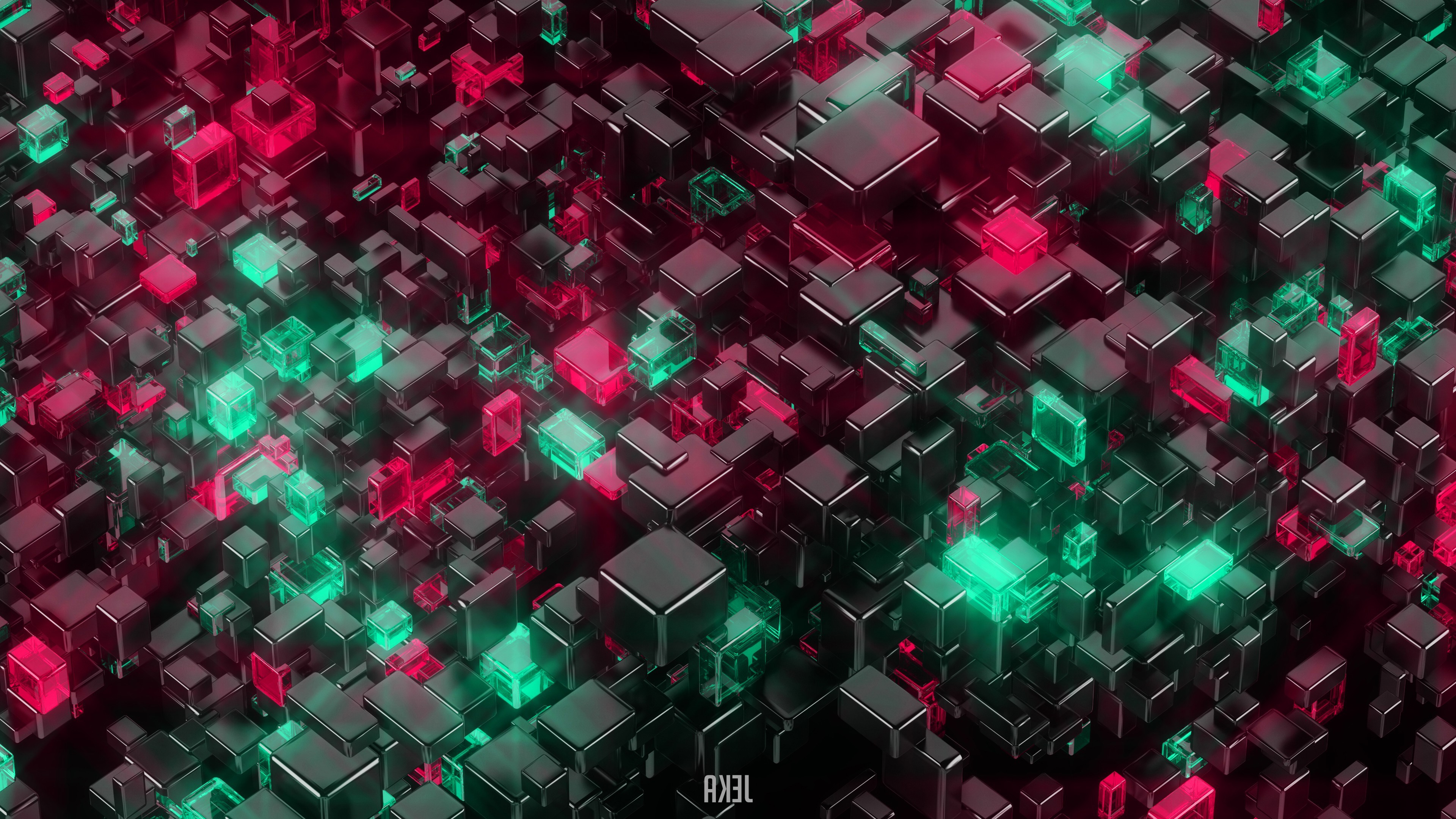 cube, Abstract Wallpaper