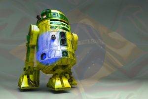R2 D2, Star Wars, Brazil, Androids