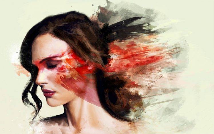 Natalie Portman, Artwork, Abstract HD Wallpaper Desktop Background