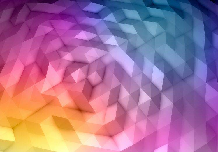 Kyle Gray, Abstract, Low Poly HD Wallpaper Desktop Background