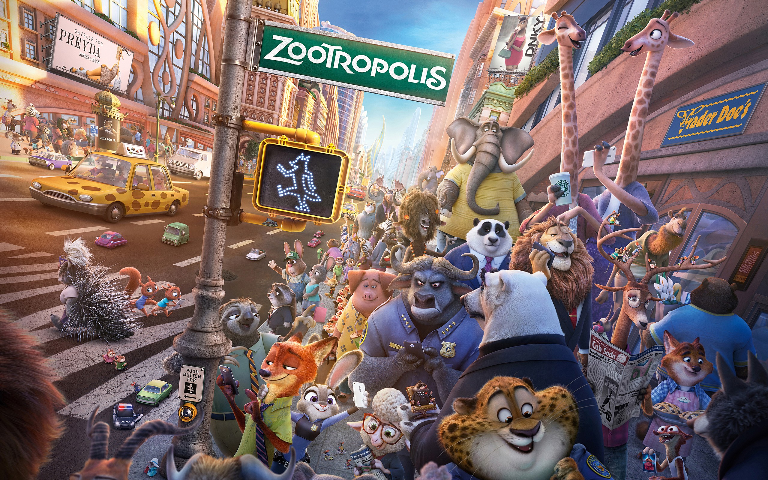 Zootopia, Disney, Movies Wallpaper