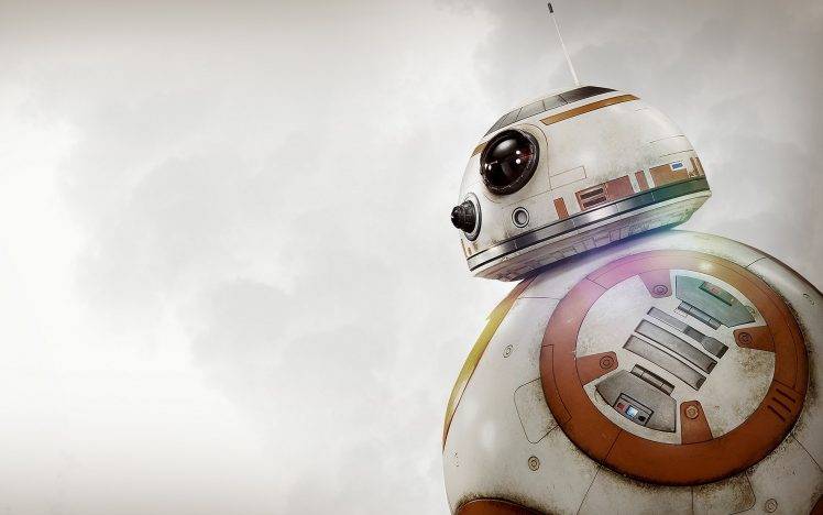 BB 8, Star Wars: The Force Awakens, Robot, Science Fiction, Star Wars HD Wallpaper Desktop Background