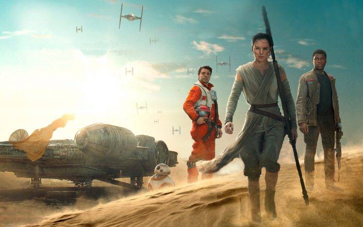 Star Wars: The Force Awakens, Movies HD Wallpaper Desktop Background