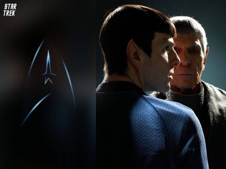 Spock, Leonard Nimoy, Zachary Quinto, Star Trek, Movies HD Wallpaper Desktop Background