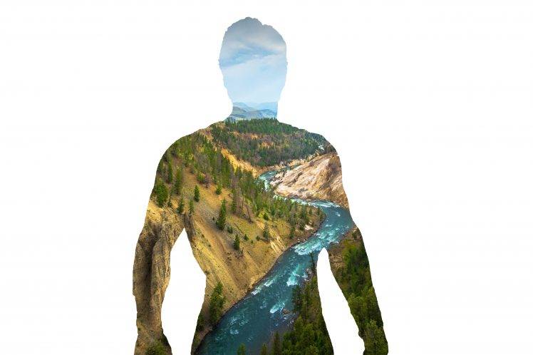 Superman, Nature, Lake HD Wallpaper Desktop Background
