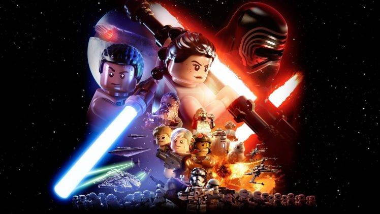 LEGO, Legos, Star Wars, Star Wars: The Force Awakens HD Wallpaper Desktop Background