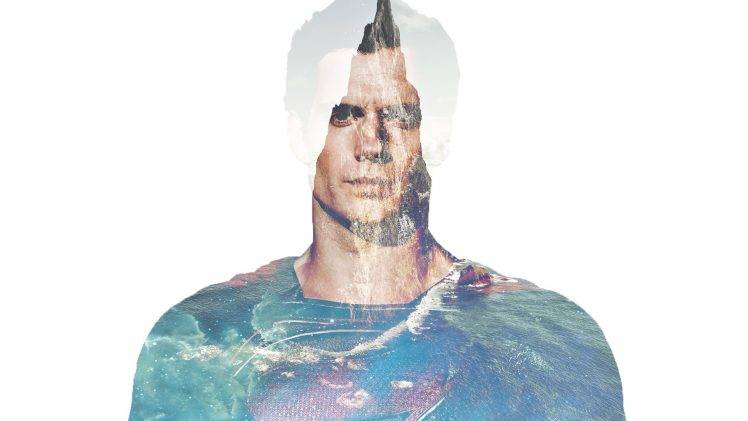 Superman, Mountain, Water, Faded HD Wallpaper Desktop Background