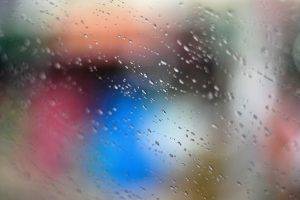 photography, Abstract, Bokeh, Rain, Water On Glass