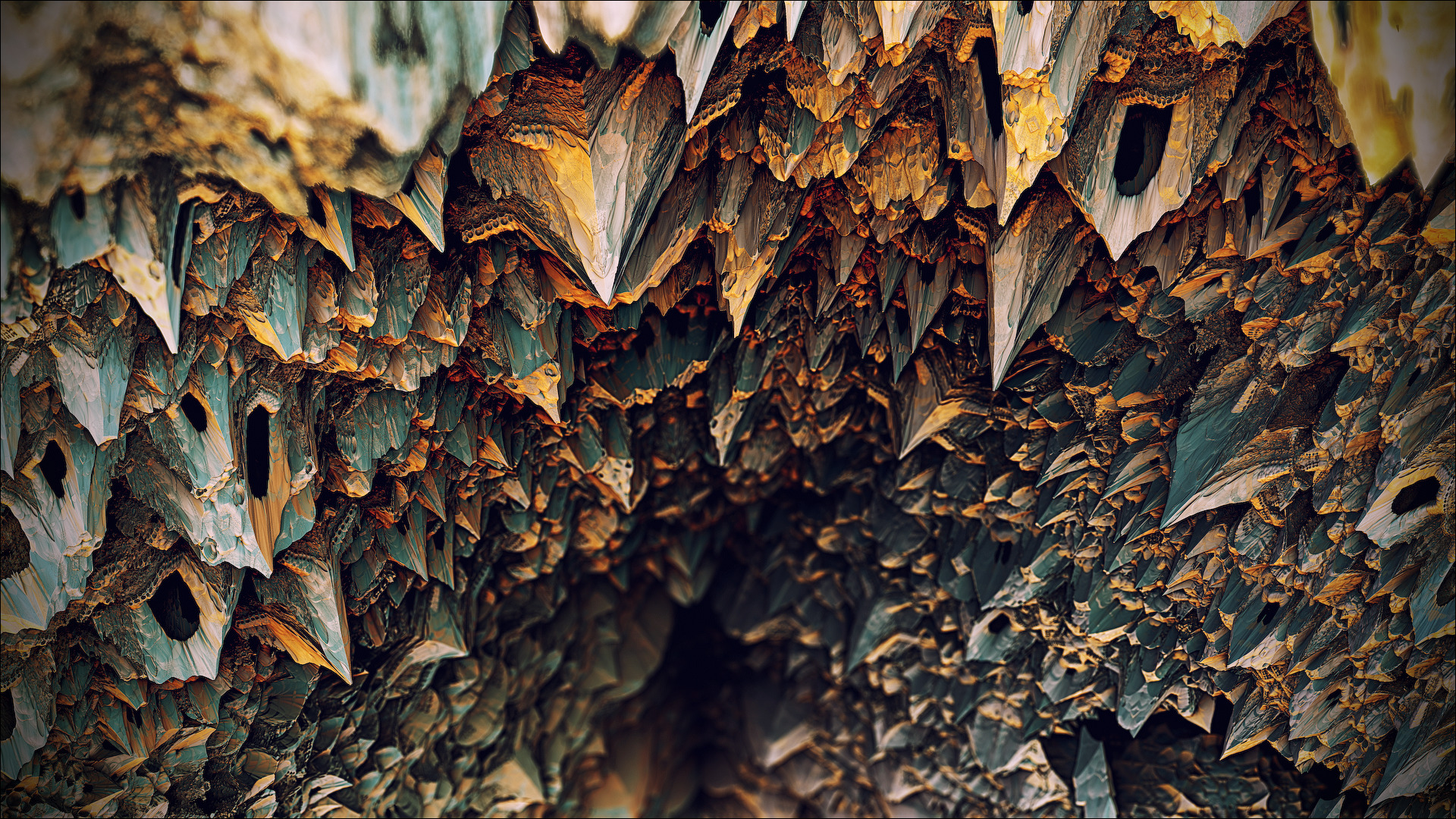 fractal, Abstract, Digital Art Wallpaper