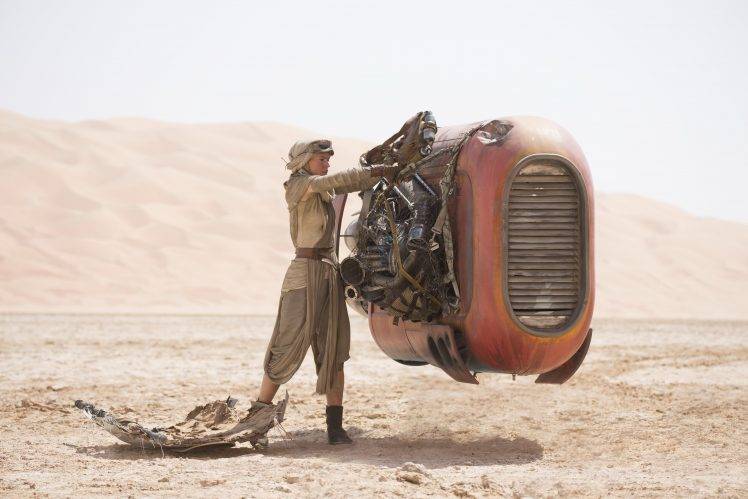 Daisy Ridley, Star Wars, Star Wars: The Force Awakens HD Wallpaper Desktop Background