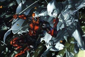 Marvel Comics, Merc With A Mouth, Deadpool, Moon Knight