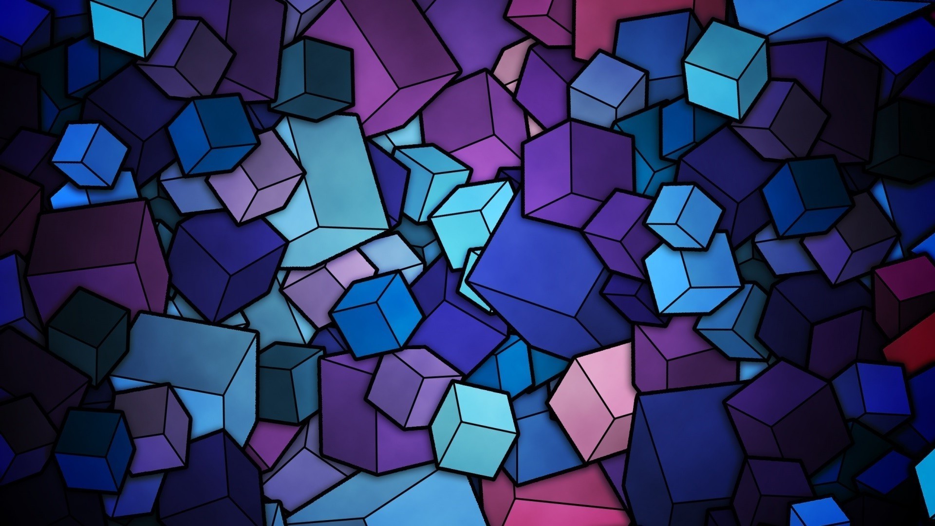 abstract, Cube Wallpapers HD / Desktop and Mobile Backgrounds