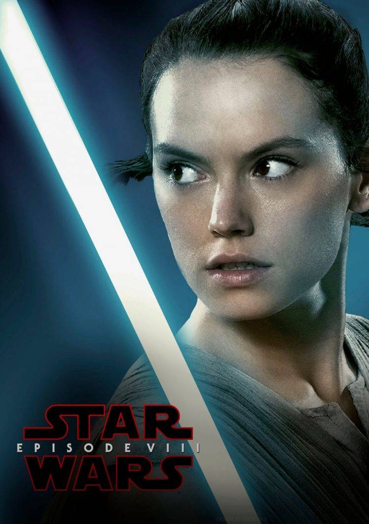 Rey, Daisy Ridley, Star Wars, Lightsaber HD Wallpaper Desktop Background