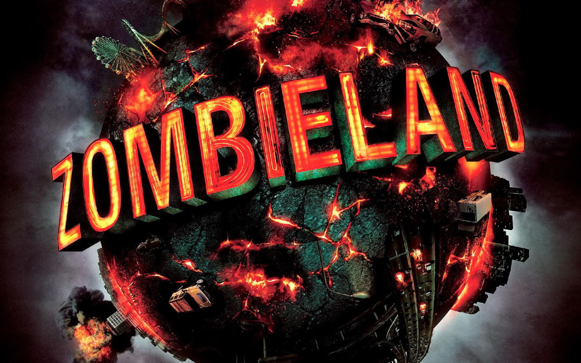 Zombieland, Movies, Zombies Wallpaper