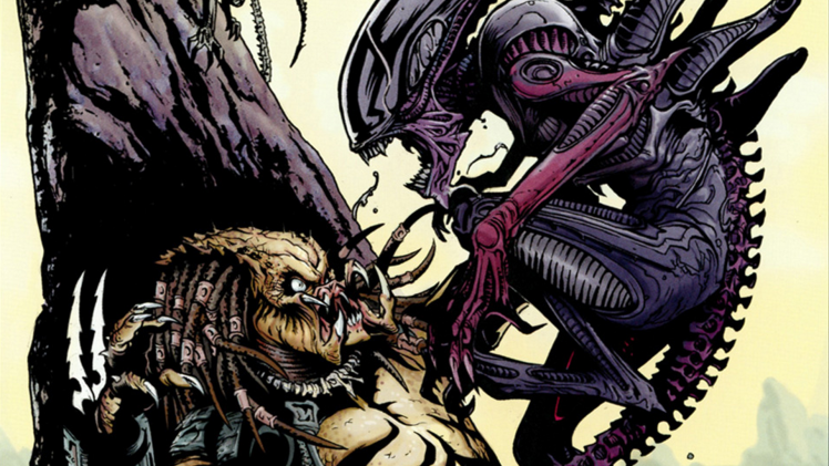 comics, Alien (movie), Alien Vs. Predator, Predator (movie) HD Wallpaper Desktop Background