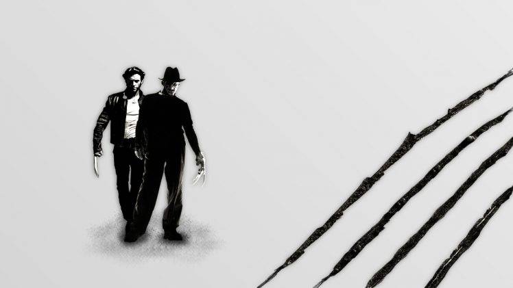 movies, Wolverine, Freddy Krueger HD Wallpaper Desktop Background