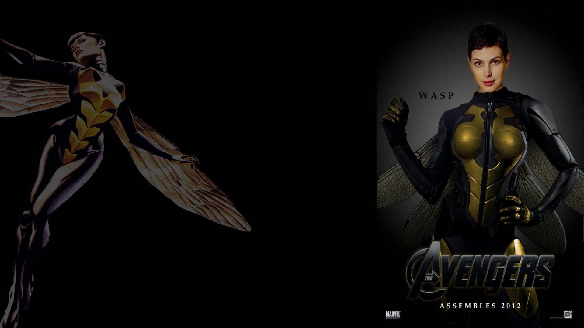 movies, The Avengers, Janet Van Dyne Wallpaper