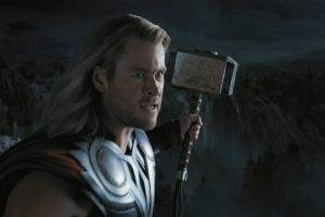 movies, The Avengers, Thor, Chris Hemsworth, Mjolnir