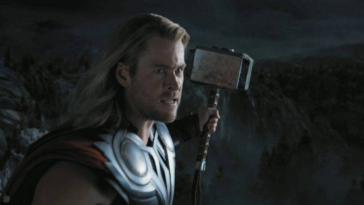 movies, The Avengers, Thor, Chris Hemsworth, Mjolnir HD Wallpaper Desktop Background