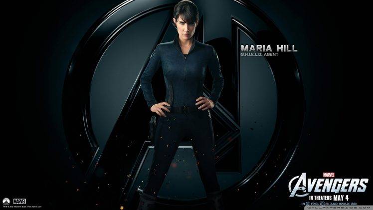 movies, The Avengers, S.H.I.E.L.D., Maria Hill, Cobie Smulders, Hands On Hips HD Wallpaper Desktop Background
