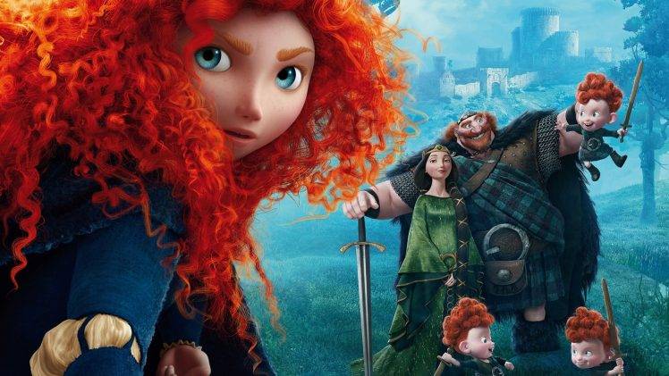 movies, Brave, Disney HD Wallpaper Desktop Background