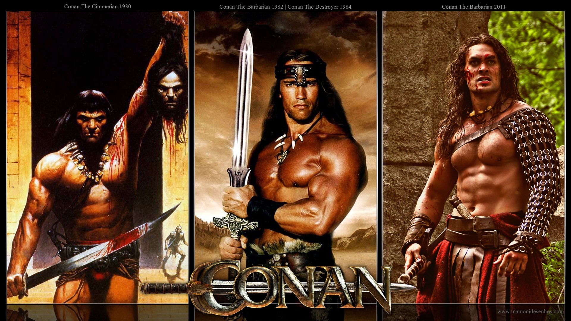 movies, Conan The Barbarian, Arnold Schwarzenegger Wallpaper