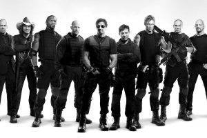 movies, Sylvester Stallone, Bruce Willis, Jason Statham, The Expendables