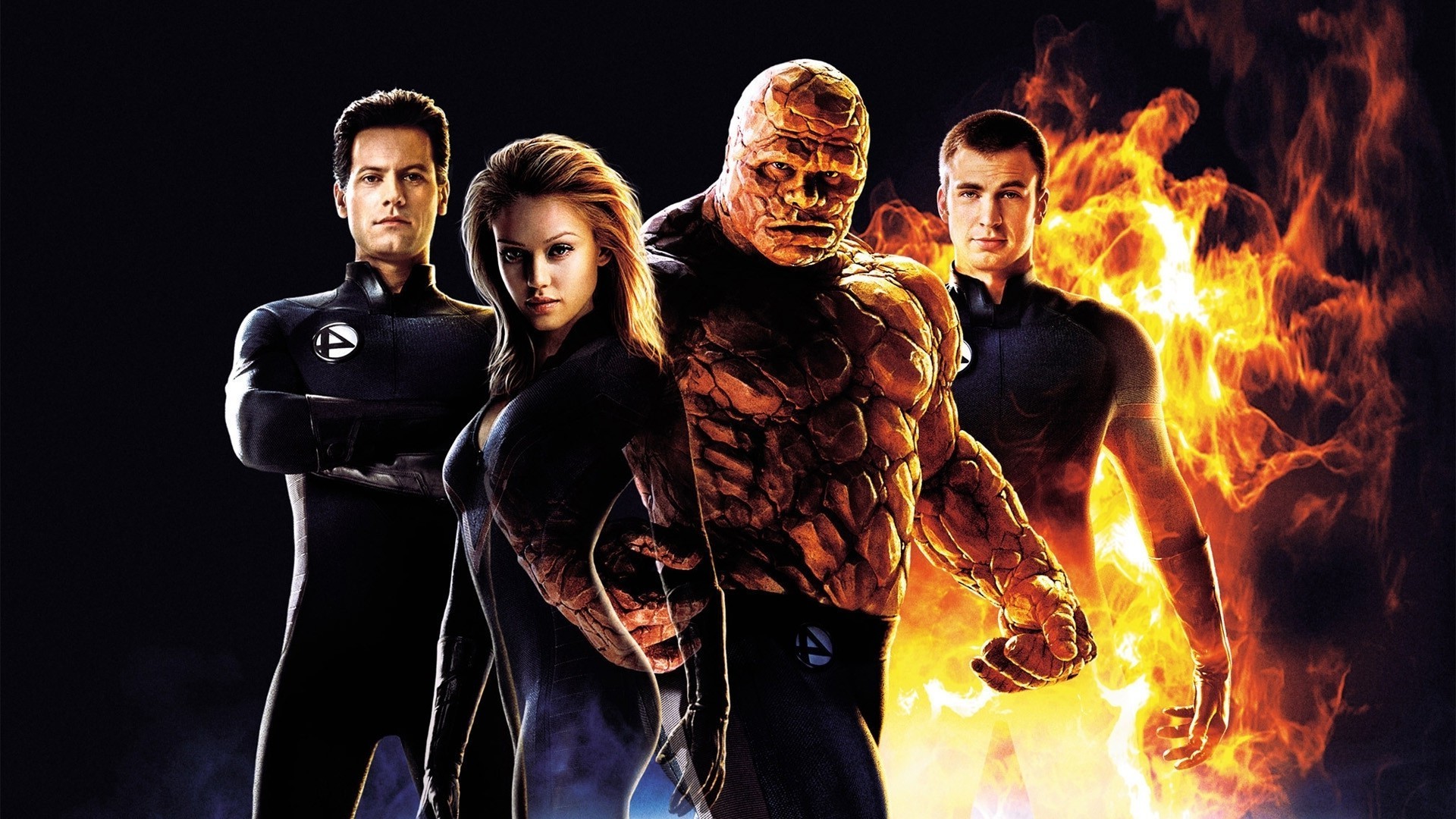 Movies Fantastic Four Jessica Alba Invisible Woman Susan Storm Human Torch Mr Fantastic Chris Evans Thing Wallpapers Hd Desktop And Mobile Backgrounds