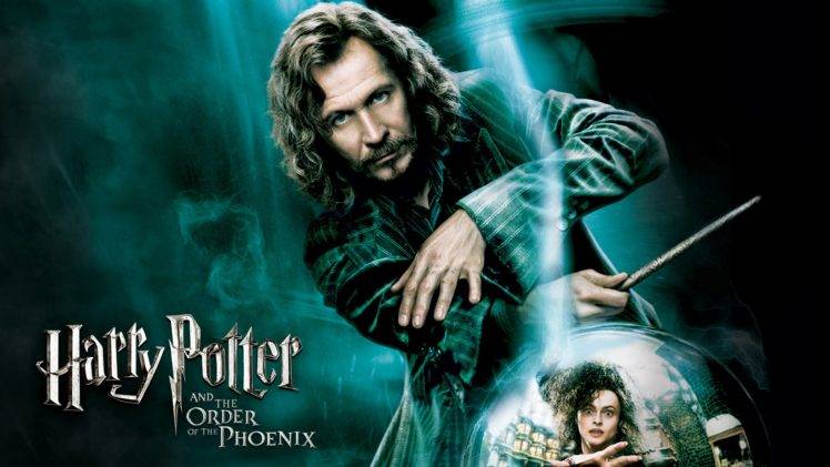 movies, Harry Potter And The Order Of The Phoenix, Sirius Black, Bellatrix Lestrange, Gary Oldman, Helena Bonham Carter HD Wallpaper Desktop Background