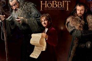 The Hobbit: An Unexpected Journey, Movies, Bilbo Baggins, Gandalf, Thorin Oakenshield