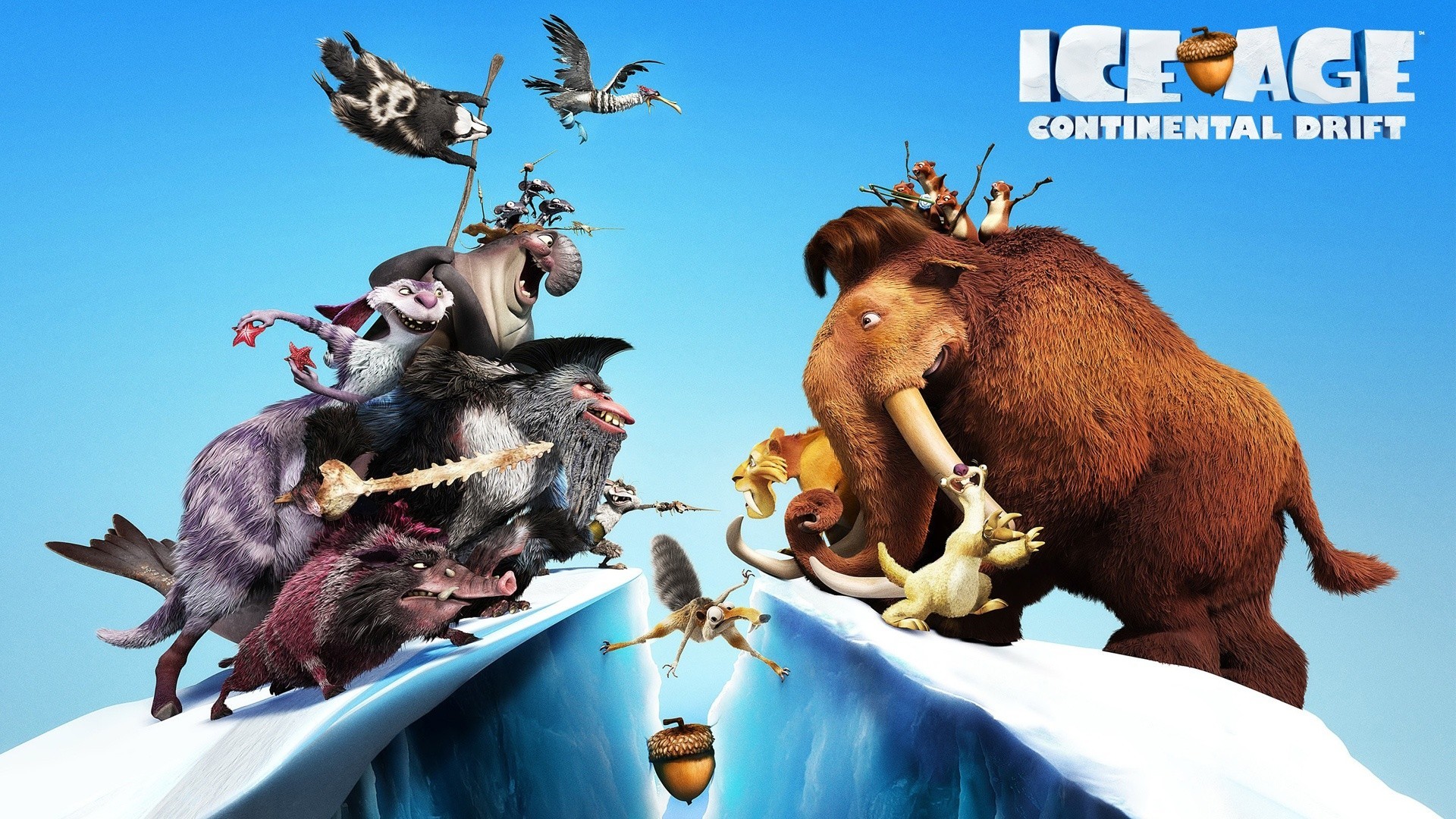 movies, Ice Age, Ice Age: Continental Drift Wallpaper