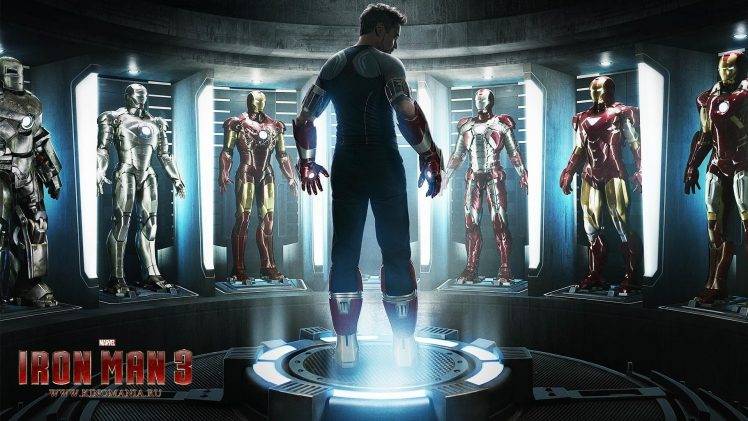 movies, Iron Man, Tony Stark, Robert Downey Jr., Iron Man 3 HD Wallpaper Desktop Background