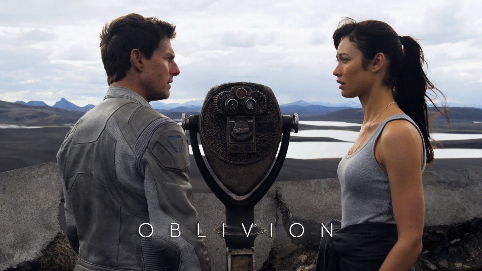 movies, Oblivion (movie), Tom Cruise, Olga Kurylenko Wallpaper