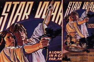 movies, Star Wars, Star Wars: Episode IV   A New Hope, Leia Organa, Luke Skywalker, Film Posters, Collage
