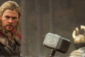 movies, Thor, Thor 2: The Dark World, Chris Hemsworth, Mjolnir