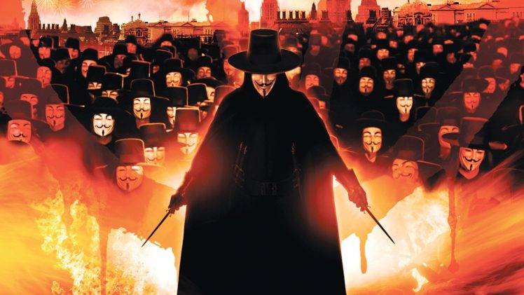 movies, V For Vendetta HD Wallpaper Desktop Background