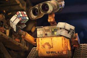 movies, Disney Pixar, WALL·E, Rubiks Cube