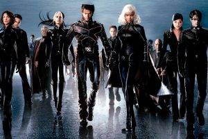 movies, X Men 2, Wolverine, Magneto, Charles Xavier, Mystique, Rogue (character), Storm (character), Lady Deathstrike