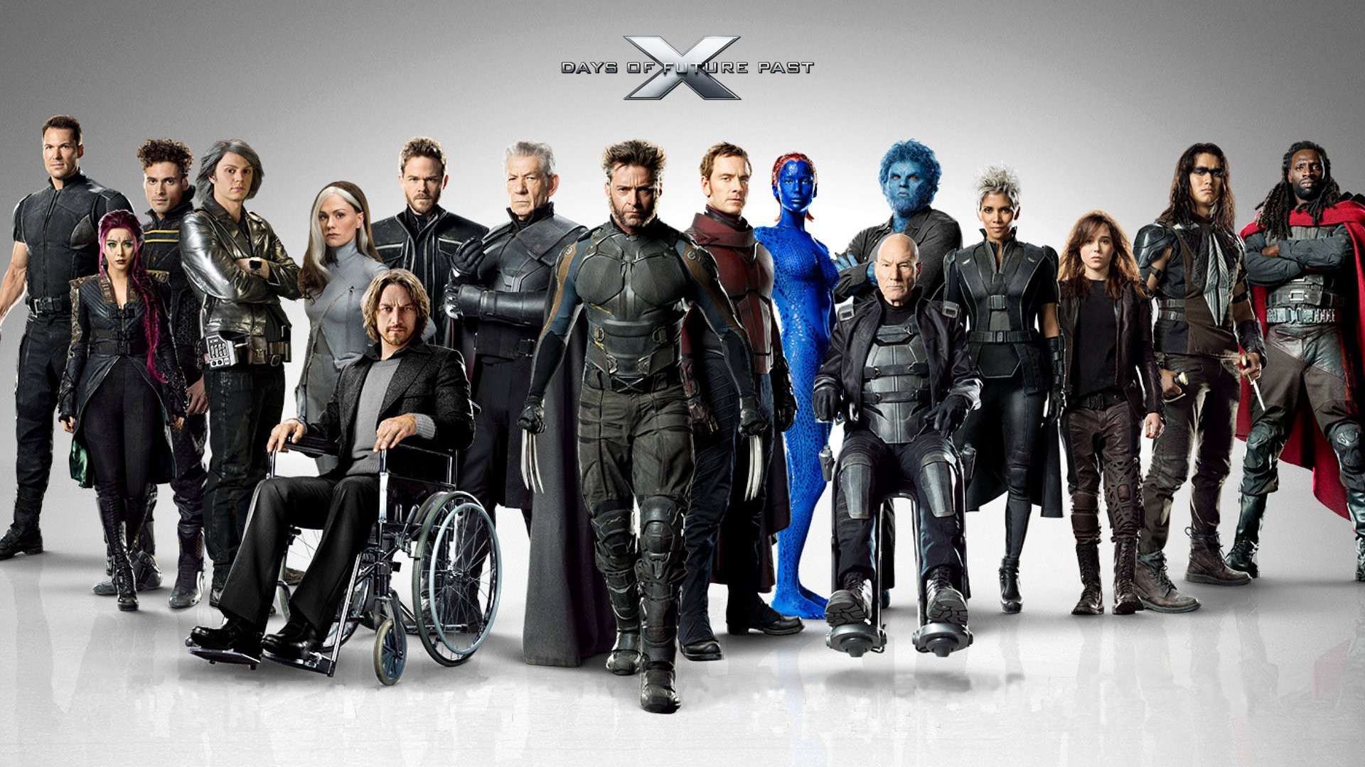 movies, X Men: Days Of Future Past, Wolverine, Magneto, Charles Xavier, Mystique, , Rogue (character), Storm (character),  Patrick Stewart, Michael Fassbender, James McAvoy, Ellen Page, Halle Berry Wallpaper