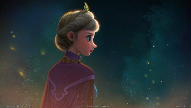 Princess Elsa, Frozen (movie), Movies HD Wallpaper Desktop Background