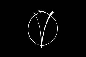 V For Vendetta, Minimalism, Black, White, Logo, Movies