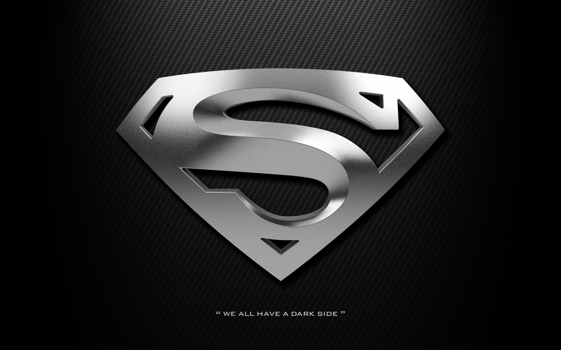 Superman, Black Background Wallpaper