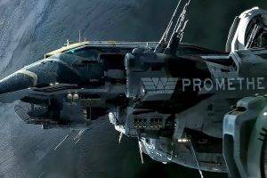 Prometheus (movie), BC 303 Prometheus, Weyland Corporation, Artwork