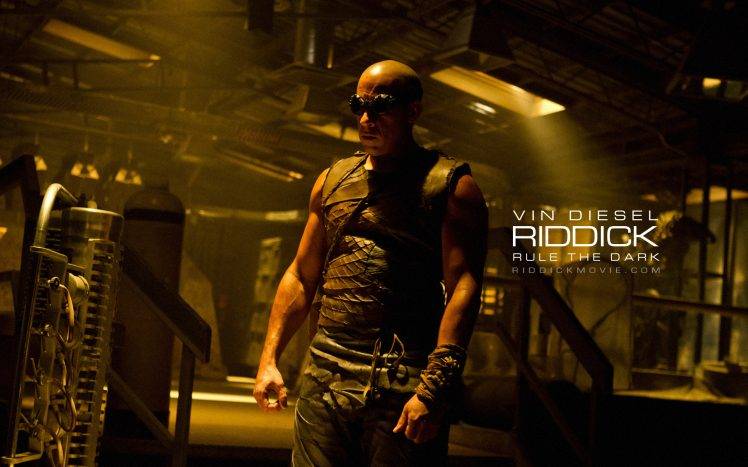 Vin Diesel, Riddick, Movies HD Wallpaper Desktop Background