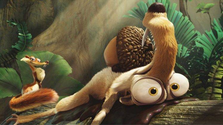 movies, Ice Age: Dawn Of The Dinosaurs, Ice Age, Scrat, Scratte HD Wallpaper Desktop Background