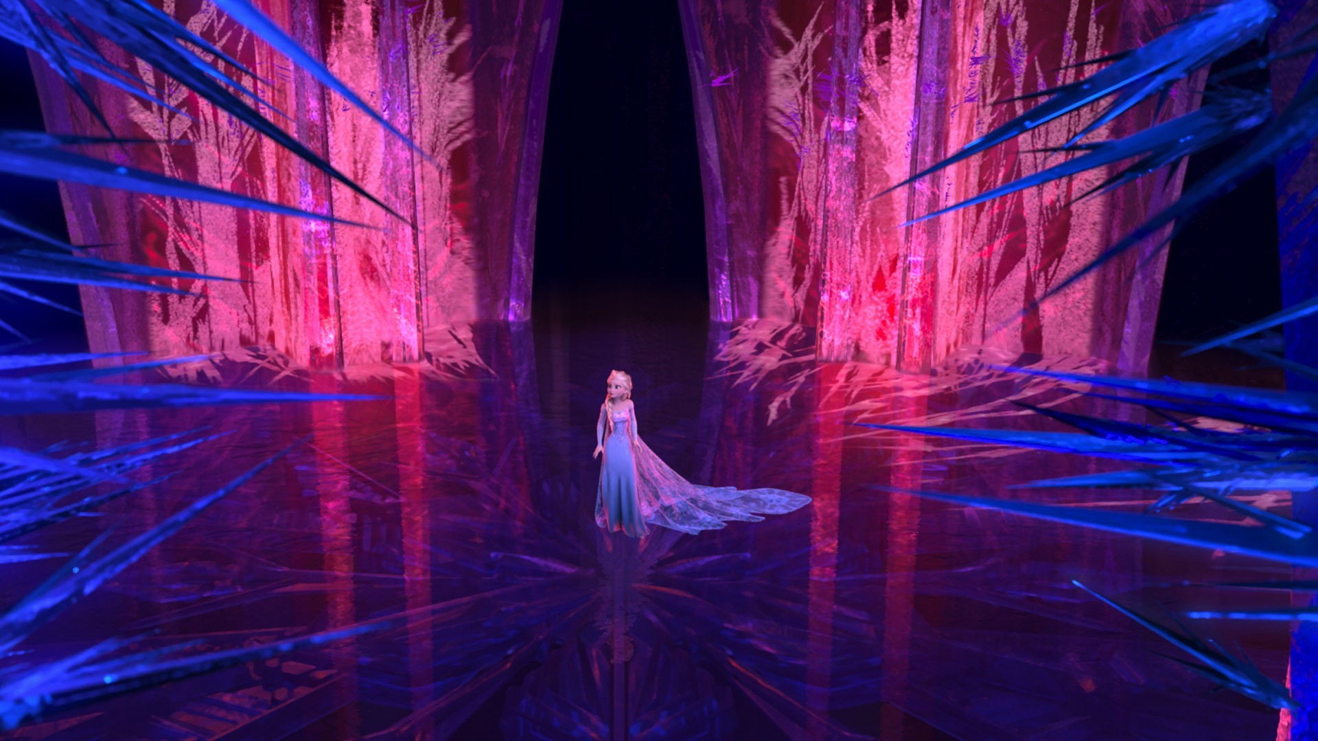 Frozen (movie), Princess Elsa, Disney Queens Wallpaper
